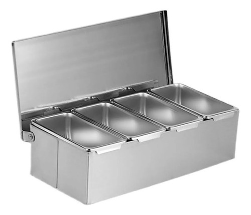 Bandejas Para Caja De Condimentos De Acero Inoxidable