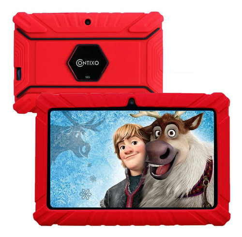 Tablet De 7'' V8-2 Contixo Para Niños Con Wifi, Cámara,