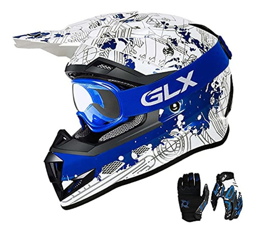 Glx Gx623 Dot  Casco Unisex Para Niños Y Jóvenes, Equipo Par