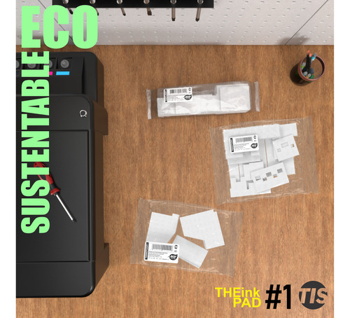 Almohadillas Tis L1800 1430w Sustentables Compatibles Epson