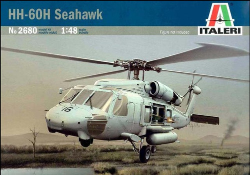 Kit Modelismo Helicoptero Hh-60h Seahawk 1/48 Italeri