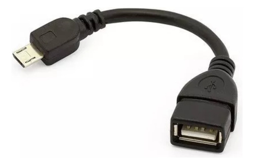Cabo Usb Femea Para Type C Otg 15 Cm P/ Tablet Celular