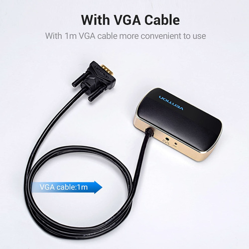 Divisor Vga, Vga 1 En 2 Salida Divisor De Monitor Dual ...