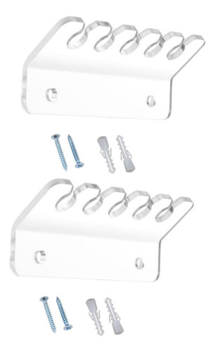 2x Clips Para Cables Organizador De Cables Práctico Claro