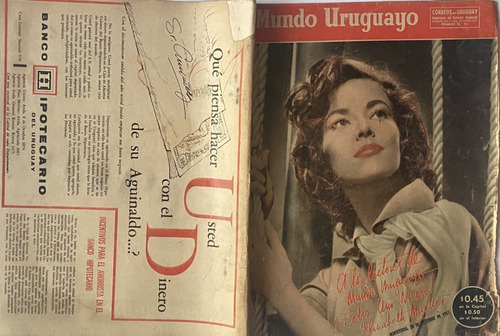 Mundo Uruguayo N° 2018 Fanny Ingold Pianista 1957  Mu4