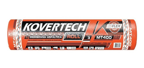 Membrana Asfáltica C/aluminio Flex 35 Kg Kovertech