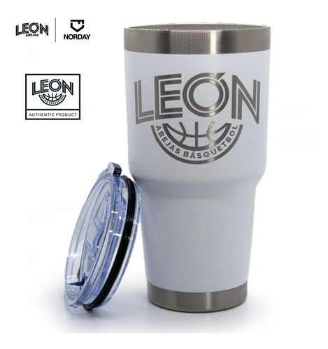 Imagen 1 de 4 de Termo Abejas De León Norday 30oz