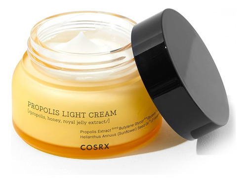 Cosrx Propolis Light Cream, 65ml, Hidratante Propolis 64.5% Momento de aplicación Día/Noche Tipo de piel Todo tipo de piel