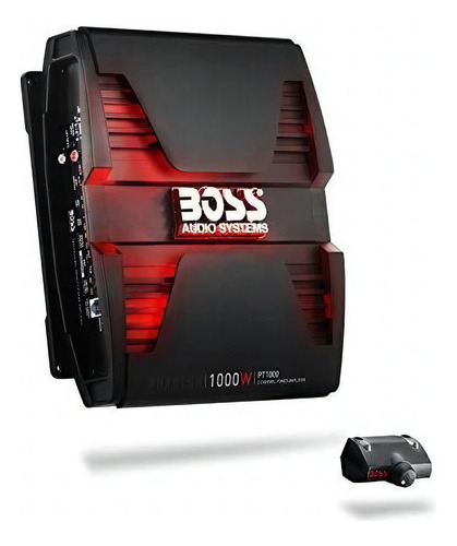 Boss Audio Pt1000 Phantom 1000 Vatios, 2 Canales, Clase Esta