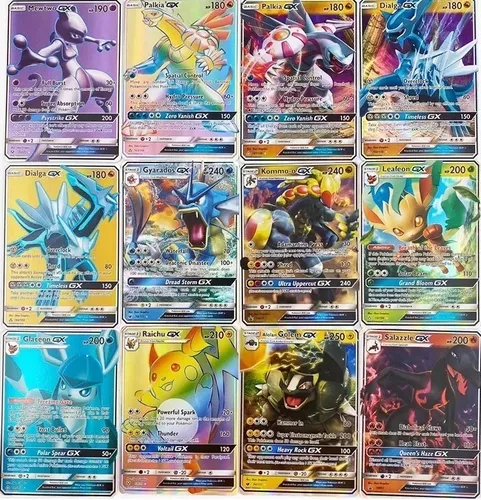 Lote 10 Cartas Pokémon Gx ( Sem Repetidas )