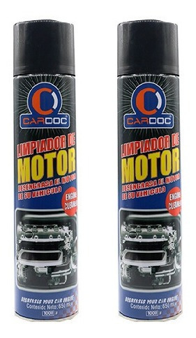 Pack 2 Und Limpiador Motor Cardoc 650ml