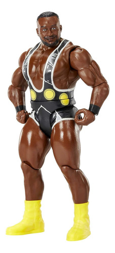 Figura De Acción Mattel Wwe  Big E Posable De 6 Pulgadas