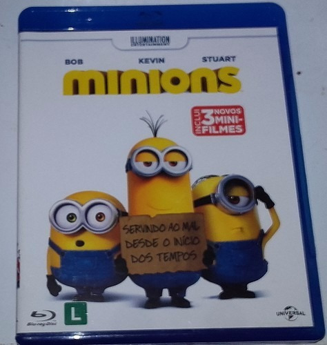 Blu-ray Minions (original E Semi-novo)