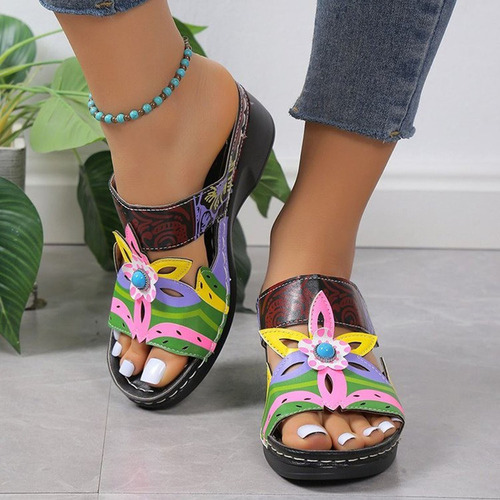 I Zapatillas De Estilo Étnico Para Mujer, Zapatos Nuevos S 8