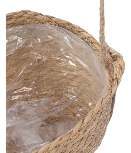 Cesta Colgante Tejida De 2 Niveles Para Colgar Frutas