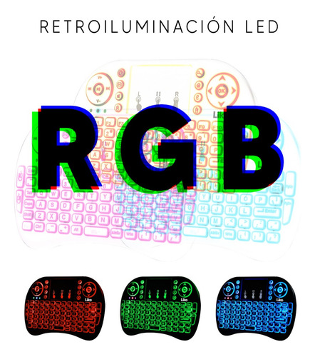 Imagen 3 de 10 de Control Like Teclado Y Mouse Android Para Smart Tv Dimm