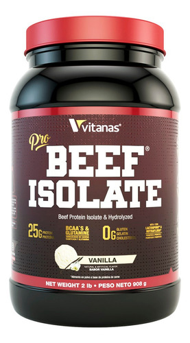 Beef Isolate 2 Lb Vitanas Proteina - L a $81500