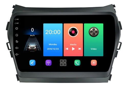 Autoradio Android Hyundai Santa Fe 2013-2018 +cámara Gratis