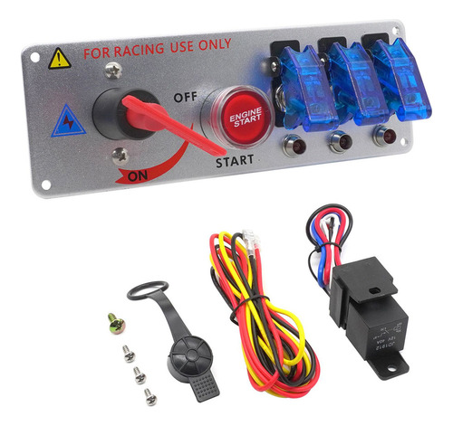 A Carro 12v Start Master Switch Panel Racing Modified