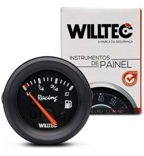 Indicador De Combustivel Universal V280 C40 Preto Willtec