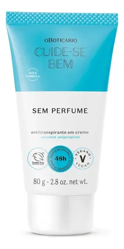 O Boticário Cuide-se Bem Desodorante Creme Sem Perfume