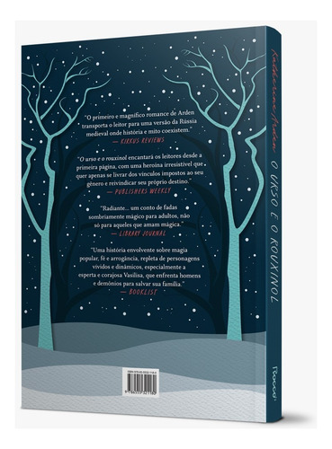 O urso e o rouxinol - SELO NOVO, de Arden, Katherine. Winternight, vol. 1. Editorial Editora Rocco Ltda, capa mole em português, 2021