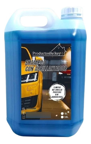 Shampoo Con Cera Para Auto 5 Litros