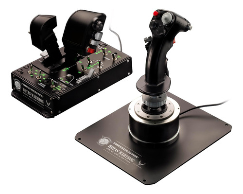 Flight Stick + Throttle + Panel De Control Thrustmaster Hota