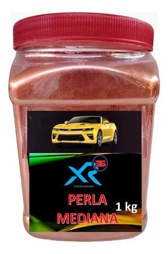 Perla Mediana Automotriz 1 Kg Color Rojo