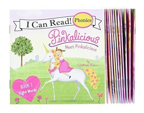 Pinkalicious 12-book Phonics Fun Includes 12..., de Kann, Victo. Editorial HarperCollins en inglés