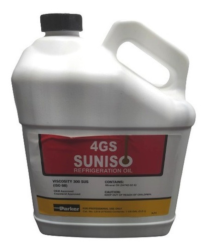 Aceite Suniso 4gs Galon Para Compresor Aire A/c Gas Tienda