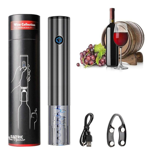 One Touch - Abridor De Botellas De Vino, Recargable, Automát