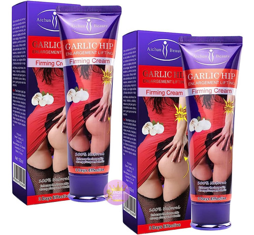 Crema De Ajos Aumenta Y Reafirma Gluteos Pack 2