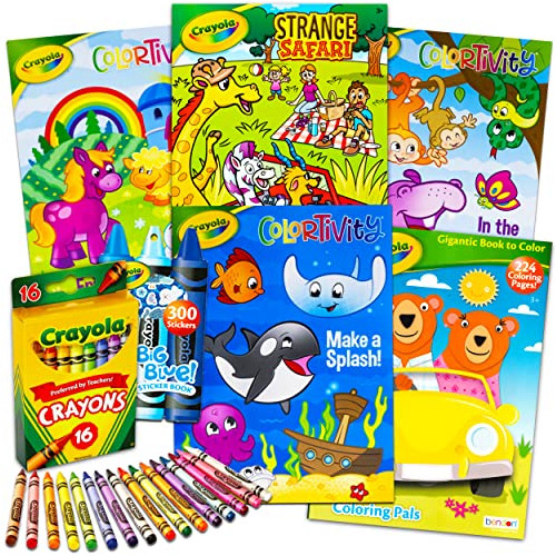 Crayola Libros Para Colorear Para Niños Pequeños Crayola L