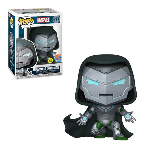 Funko Pop Infamous Iron Man 677 Px Comicfest 2020 Exclusive