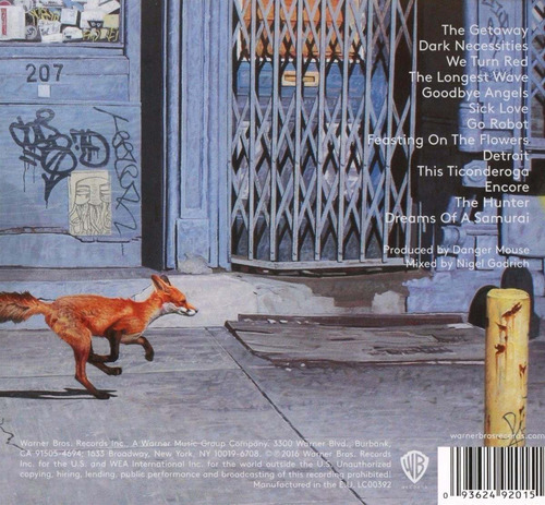 Red Hot Chili Peppers / The Getaway /  Disco Cd