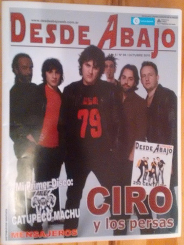 Desde Abajo Nº 95 - Ciro Y Los Persas - Catupecu Machu