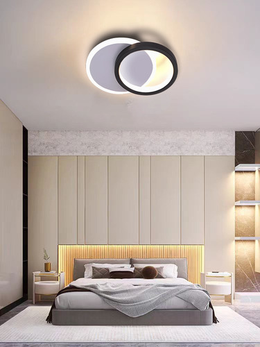 JUDENG N5413 Lámpara Techo Moderna Baño Regulable Lampara Colgante 3 Tone Araña Moderna Lámpara De Pared Lámpara De Techo Para Baño Lámparas Color Negro