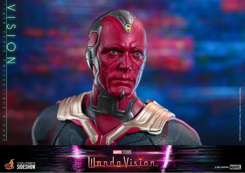 Vision Marvel Wanda Vision Sixth Scale Figure By Hot Toys