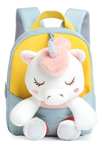 Bolsa De Hombro De Unicornio De Peluche Para Niños