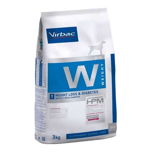 Alimento Virbac Weight Loss & Diabetes 3kg Dog Hpm Perro