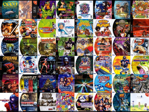 Sega Dreamcast Juegos Digital Roms Para Emular