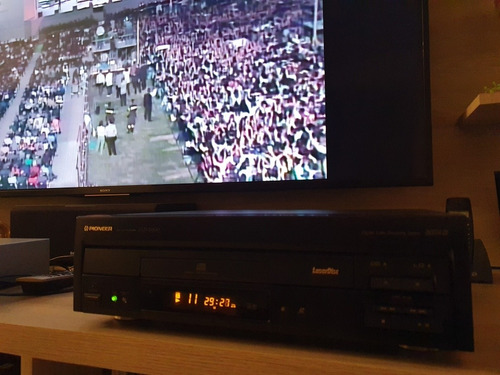 Laserdisc Ld Player Pioneer Cld D500 Novo Raridade Sem Uso!