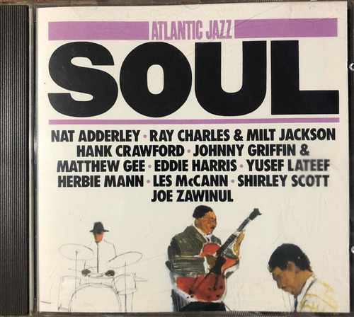 Atlantic Jazz Soul. Cd Importado De Estados Unidos.