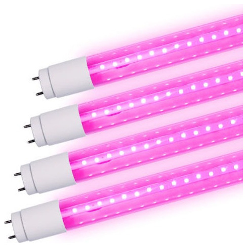Tubo Led 18w T8cv Crecimiento Plantas Y Cultivo Interelec