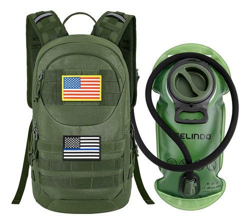 ~? Mochila Gelindo Hydration Pack, 900d Tactical Molle Daypa