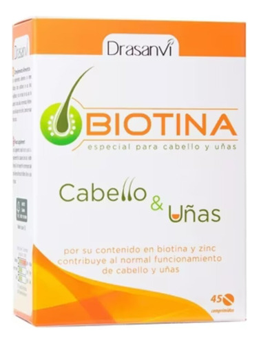 Biotina 400 Mg Drasanvi 45 Comp