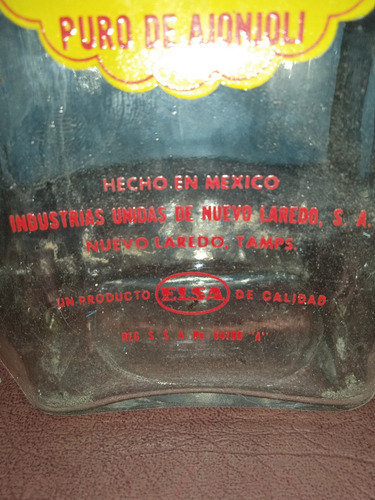 Antigua Botella De Aceite Popo (Usado)