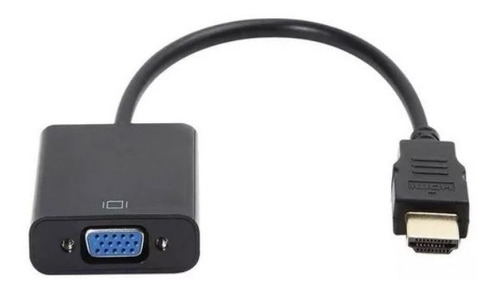 Imagen 5 de 5 de Cable Convertidor De Hdmi A Vga Pc Laptop Tv Monitor Pasivo