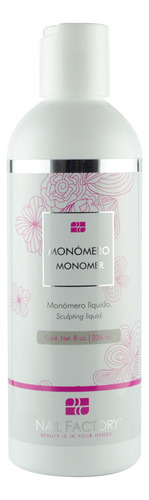 Monómero Líquido Para Uñas Nail Factory 8 Fl Oz/236 Ml